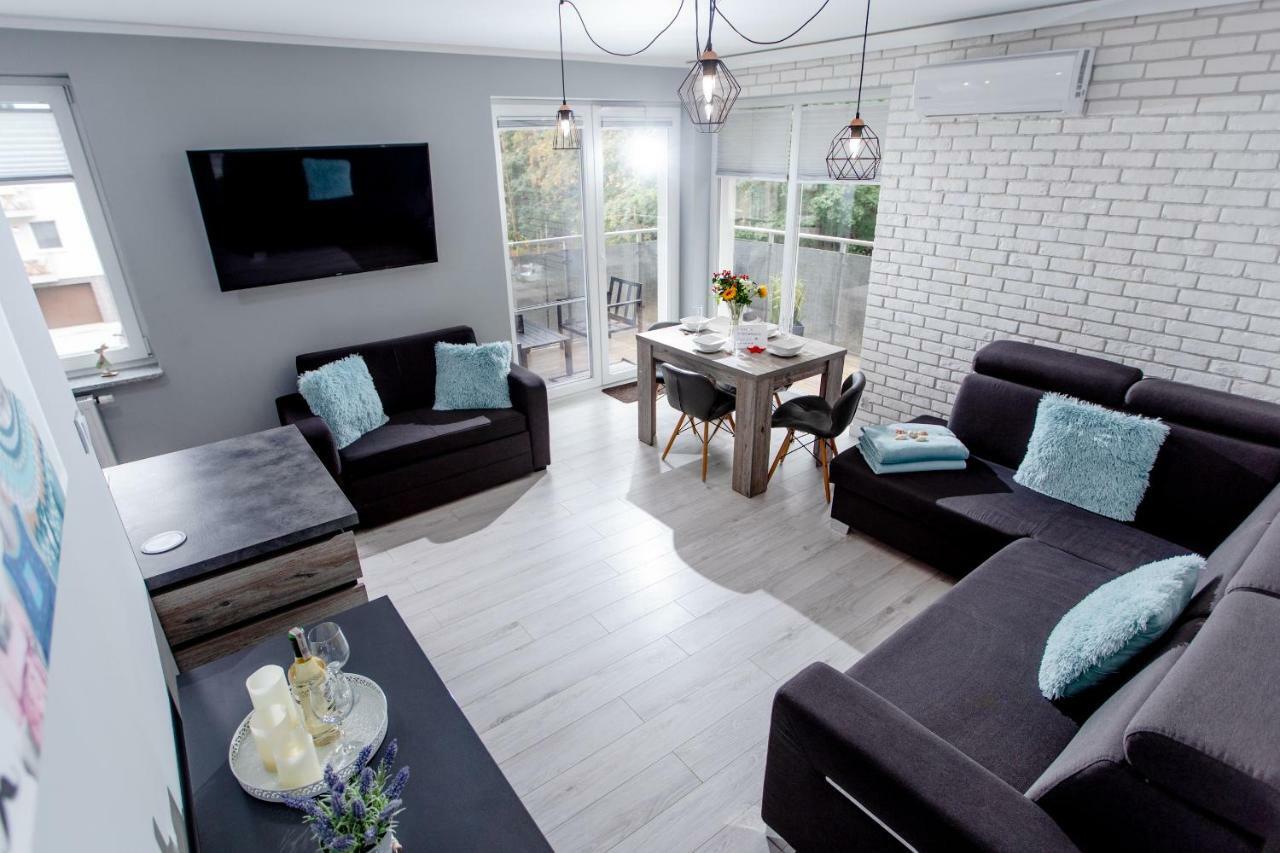 Blue Sea Apartament Lesne Tarasy Dziwnówek Exteriör bild